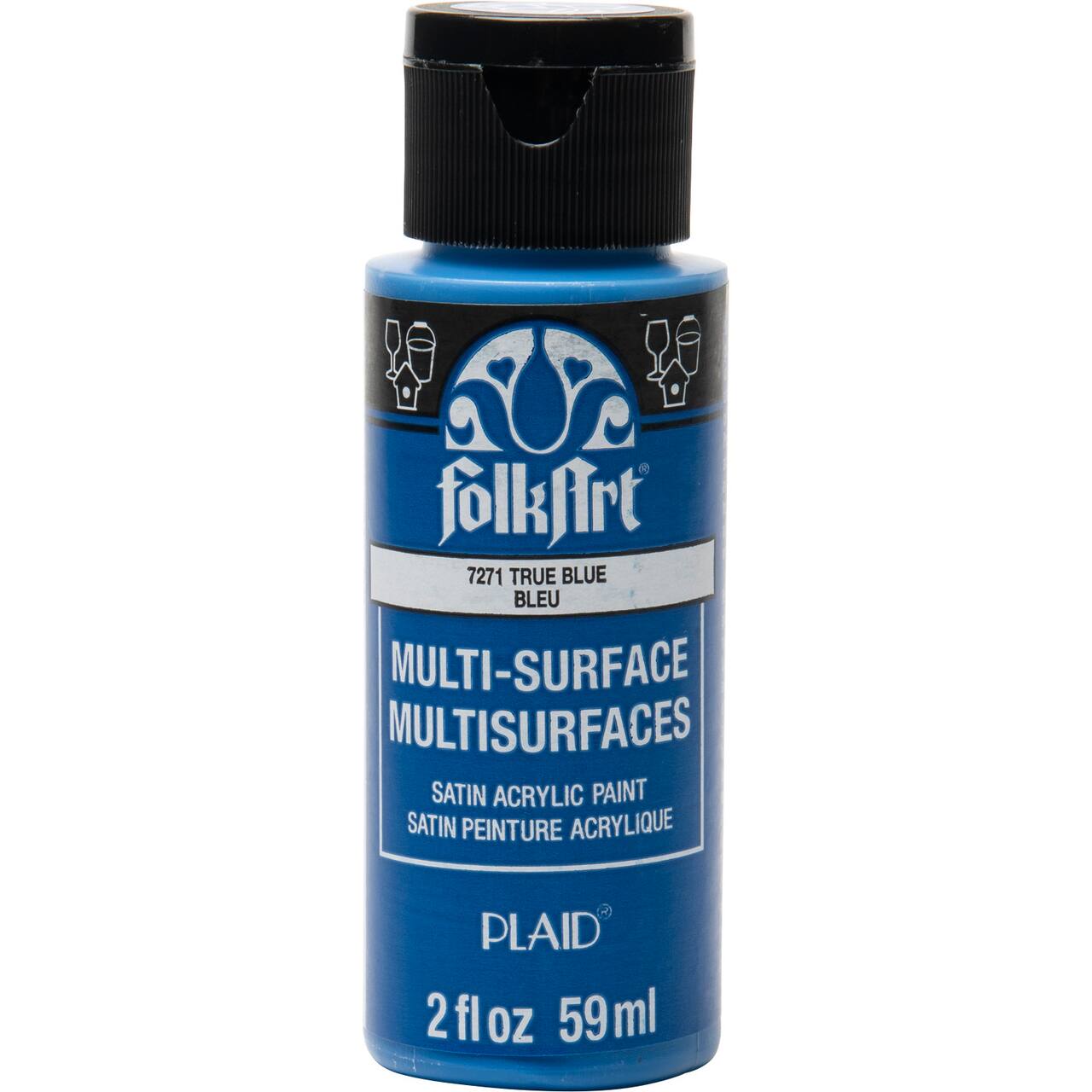 12 Pack: FolkArt® Multi-Surface Satin Acrylic Paint, 2oz.